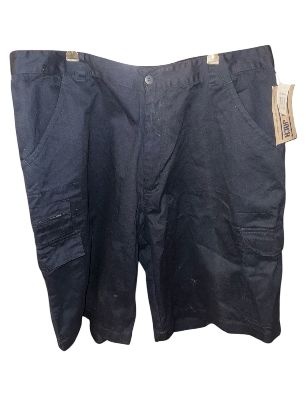 Men's Navy Blue Cargo Shorts
